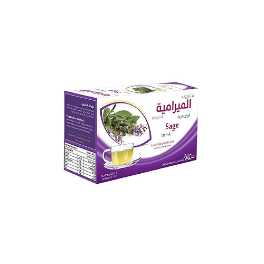 زهرة فيولا مشروب الميرميه أكياس 24 × 3 غرام