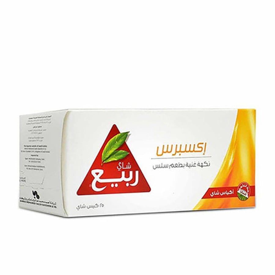 ربيع شاي اسود حبيبات إكسبرس أكياس 2 جرام × 25