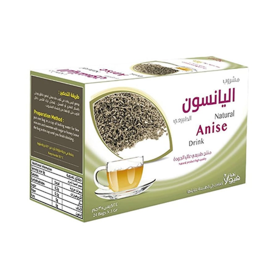 زهرة فيولا - مشروب اليانسون الطبيعي 24 × 3 غرام