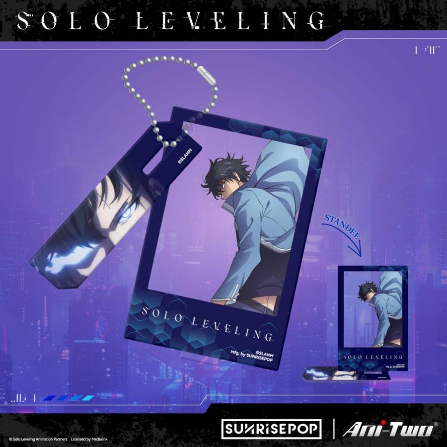 ستاند إكرليك+تعليقة لأنمي Solo Levelingأصلي