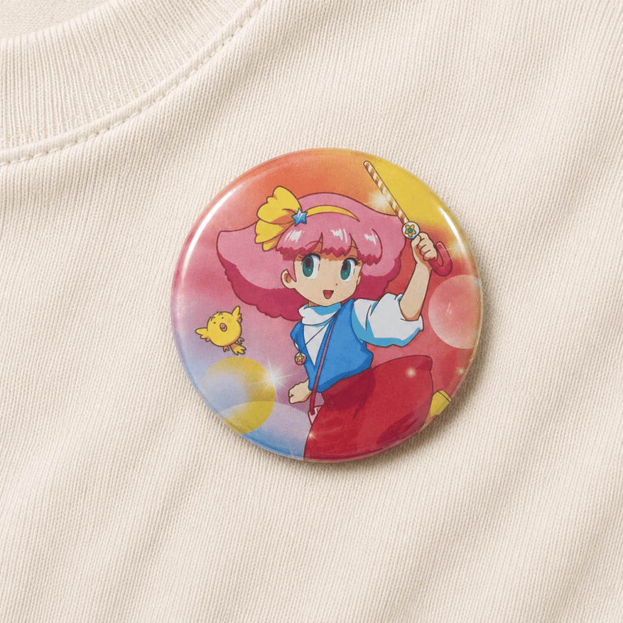Metal badge for Haneen Adventures cartoon