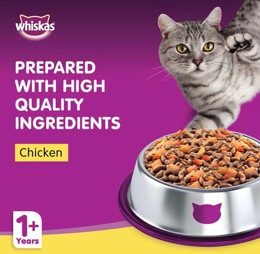 Chicken Dry Cat Food Bag 480grams