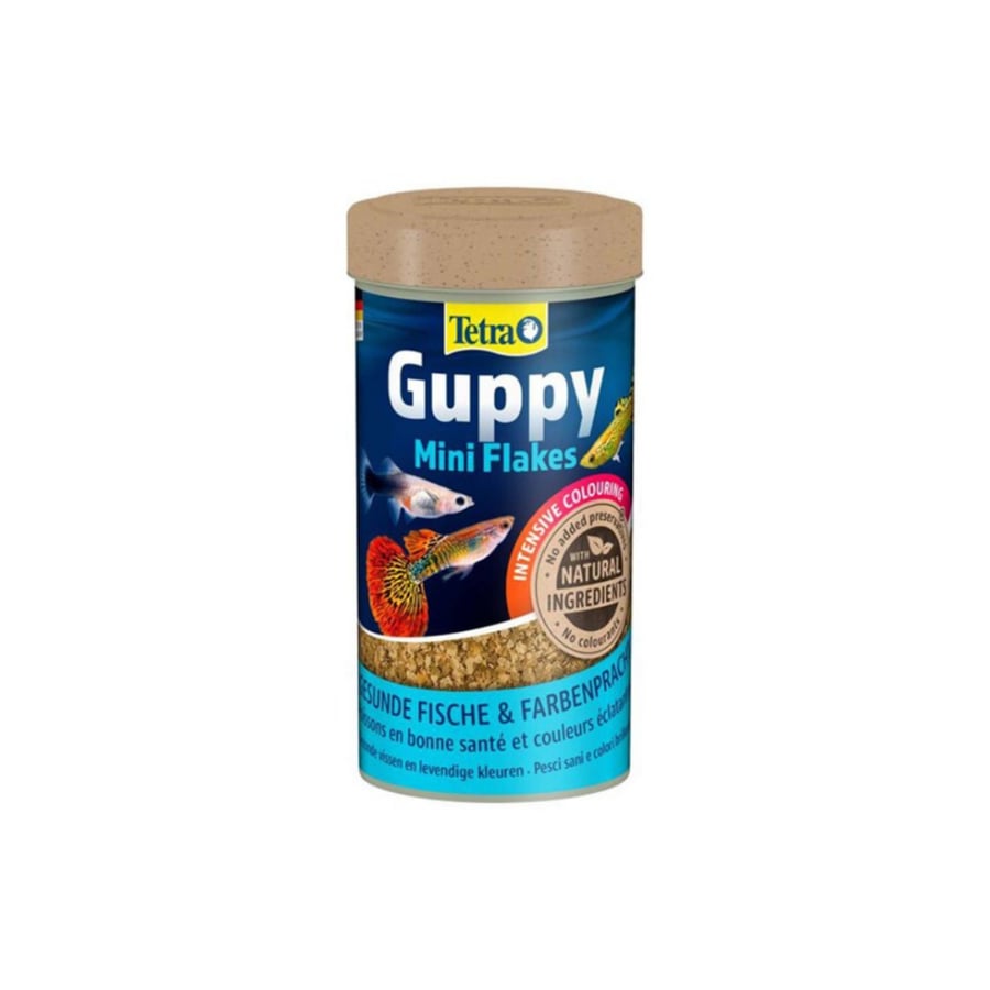رقائق الجوبي من تيترا -  Tetra Guppy Mini Flakes – 30g