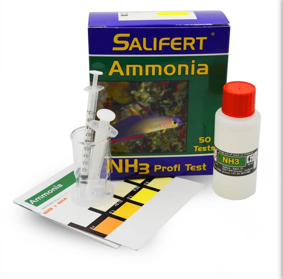 اختبار Salifert Ammonia NH3 Profi Test