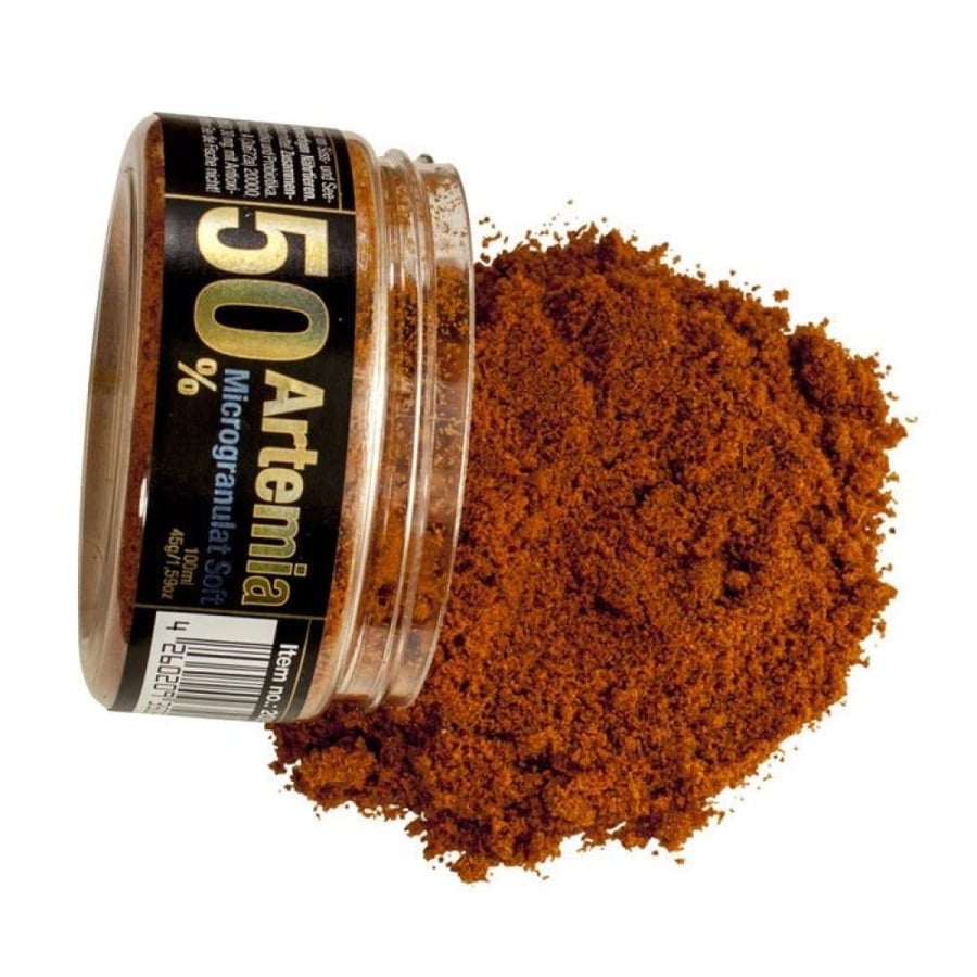 Discusfood Artemia 50% Microgranulate Soft – غذاء حبيبي ناعم عالي الأرتيميا للأسماك الصغيرة
