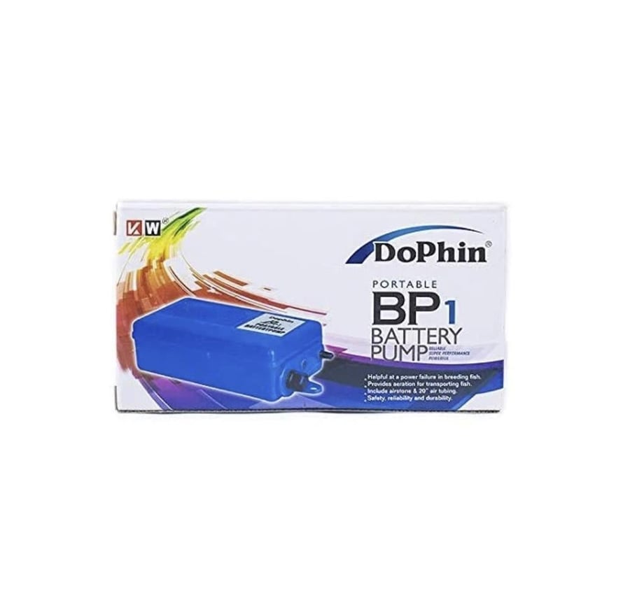 مضخة الهواء المحمولة بالبطارية من دوفين Dophin Portable Battery Air Pump BP1