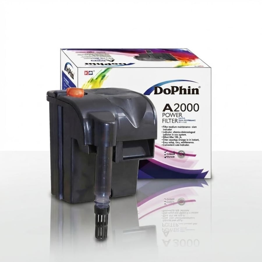 فلتر شلال المعلق المتطور من دوفين Dophin Hang-on Filter A-2000