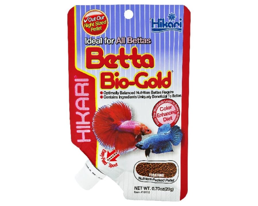 طعام أسماك الفايتر -  Hikari Tropical Betta Bio-Gold