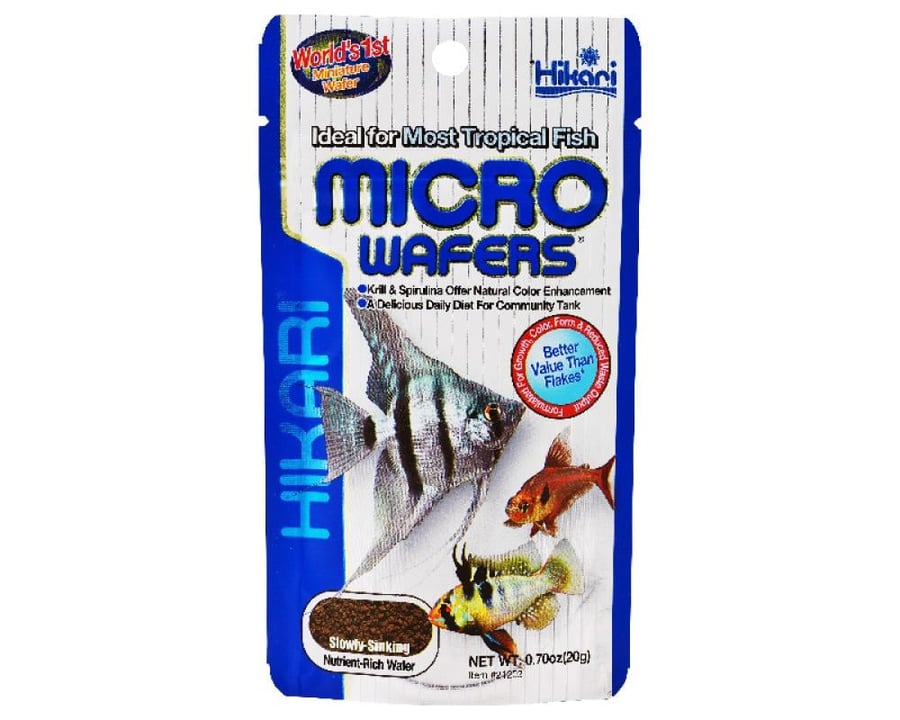 طعام اسماك الانجل و الاستوائية -  Hikari Tropical Micro Wafers