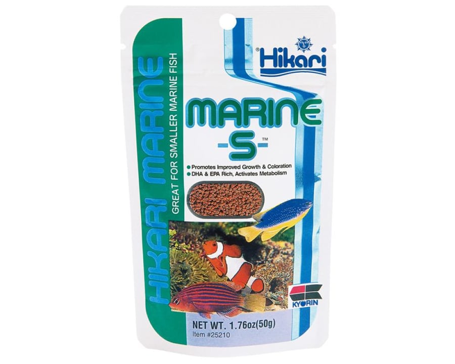 طعام الأسماك البحرية -  Hikari Marine S – 50g