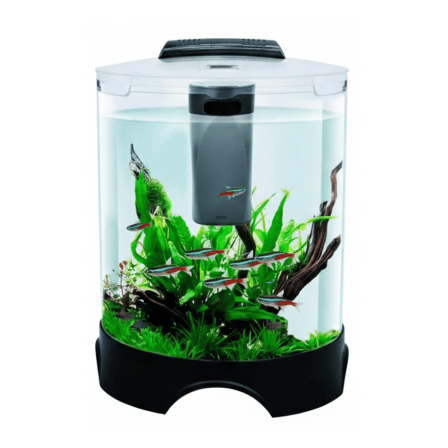 حوض أسماك Dophin Mini Tank BT-112 – طقم متكامل مع فلتر وإضاءة