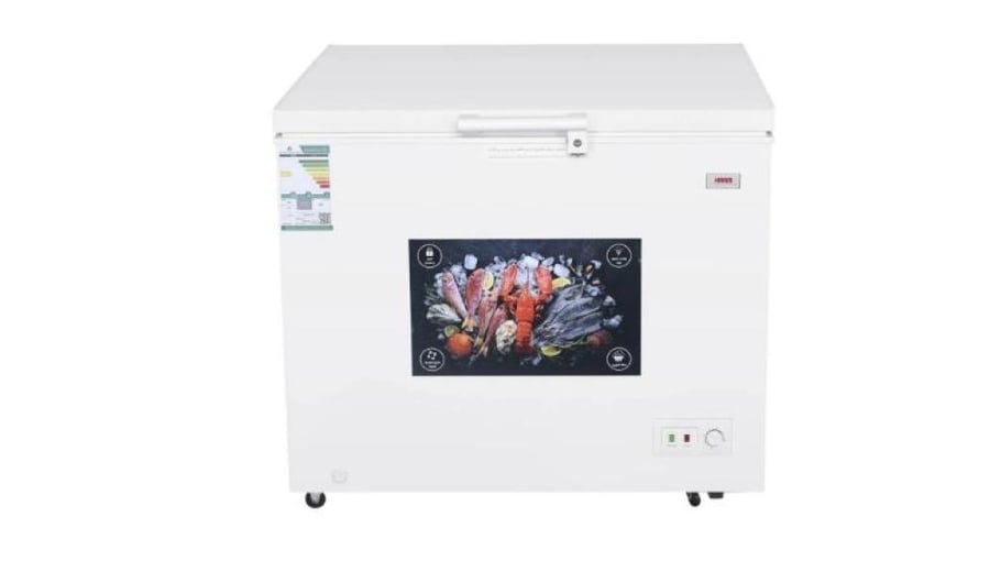 فريزر هــام افقي 9.2 قدم أبيض ، HM400FR-O23