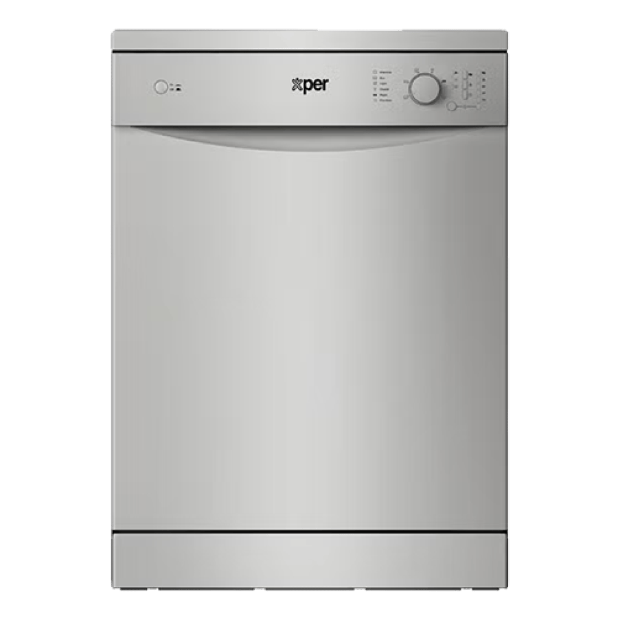 غسالة صحون اكسبير 14 مكان 6 برامج  فضي ، DW1400SXP20