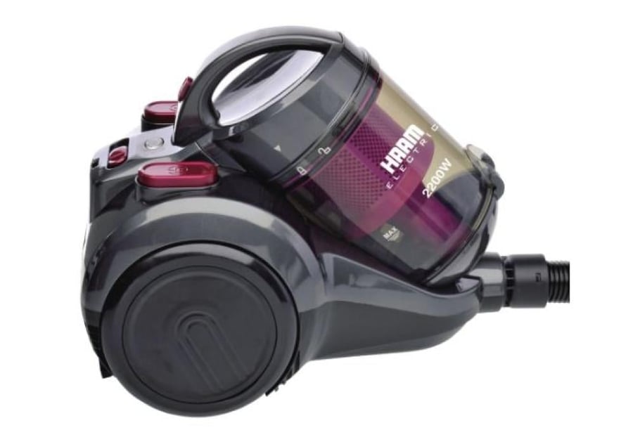 مكنسة هـام 2200 وات بطة بدون كيس HMVCBL50-22