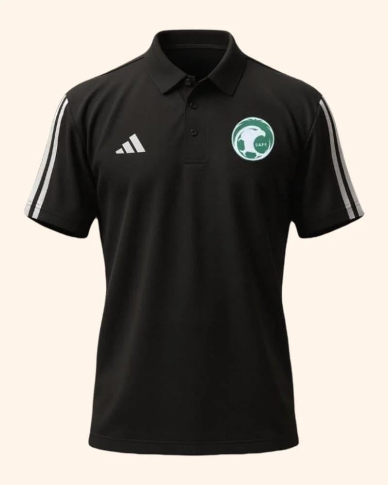بولو المنتخب السعودي الاسود الجديد 2026