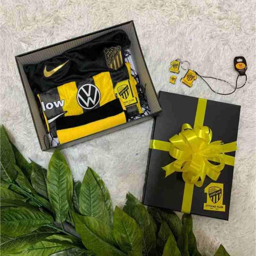 الاتحاد بكج هديه كامل تيشرتات نادي الاتحاد الجديد