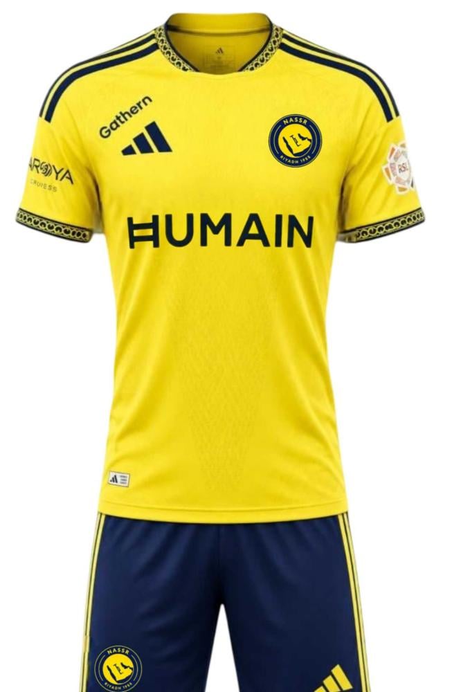 طقم نادي النصر الاساسي 2026 2027
