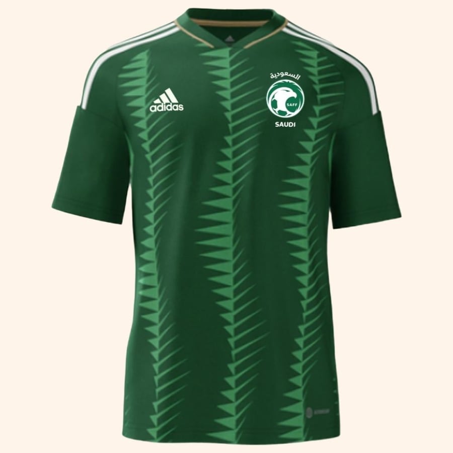 تيشيرت المنتخب السعودي الاخضر الرسمي
