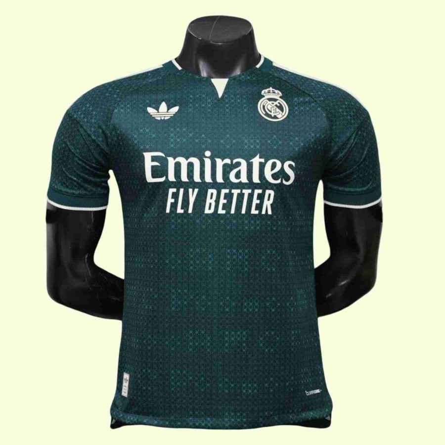 قميص ريال مدريد الاحتياطي الاخضر الجديد 2027 نسخة الاعبين