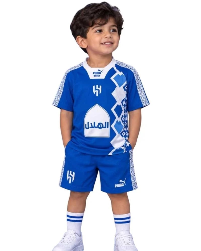 طقم أطفال يوم تأسيس نادي الهلال السعودي 2027
