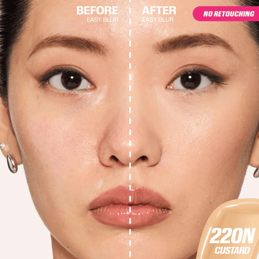 Huda Beauty Easy Blur Foundation Custard 220N - 30ml