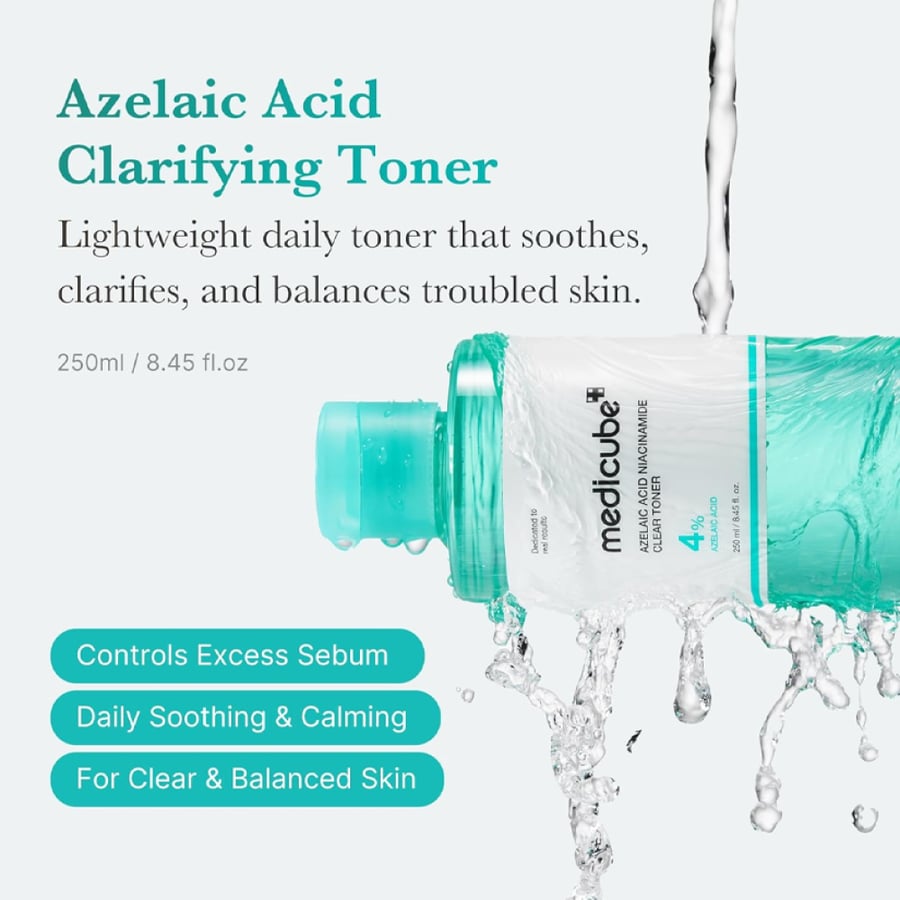 Medicube Azelaic Acid & Niacinamide Toner – 250ml – For Face