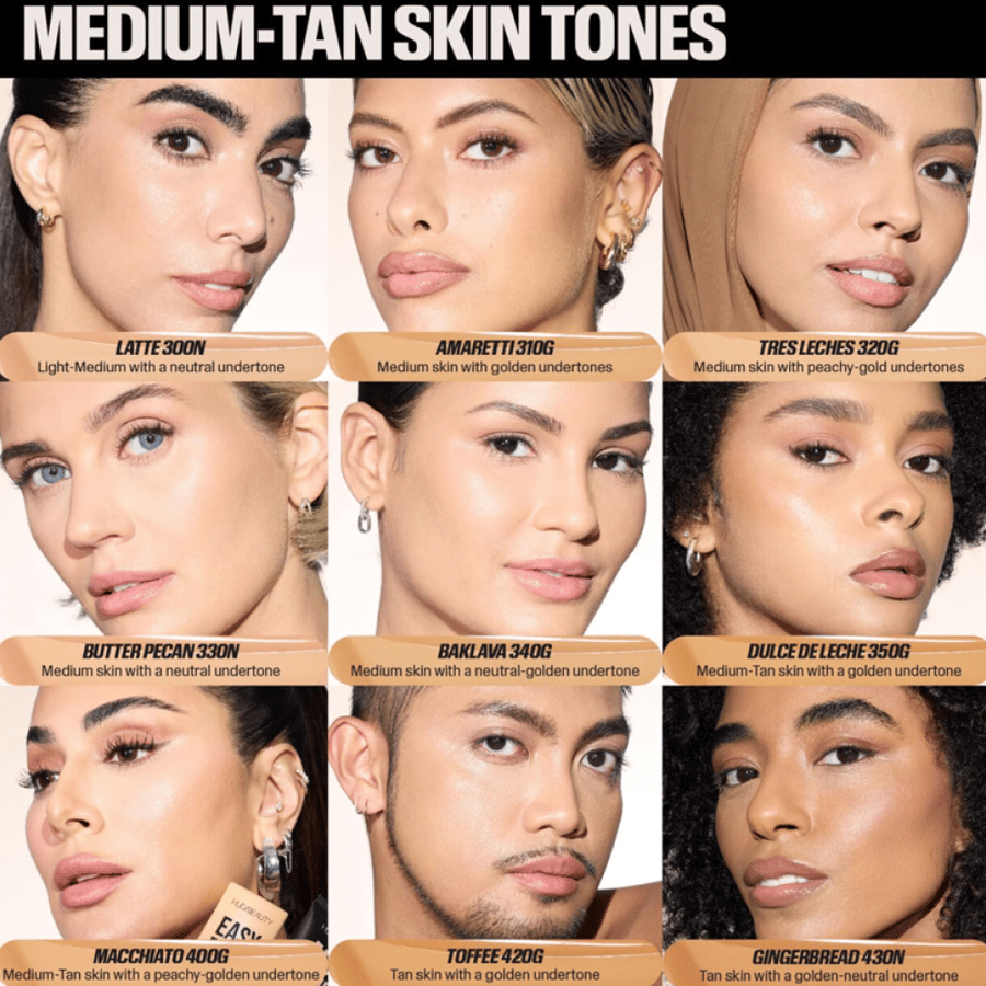 Huda Beauty Easy Blur Foundation Custard 220N - 30ml