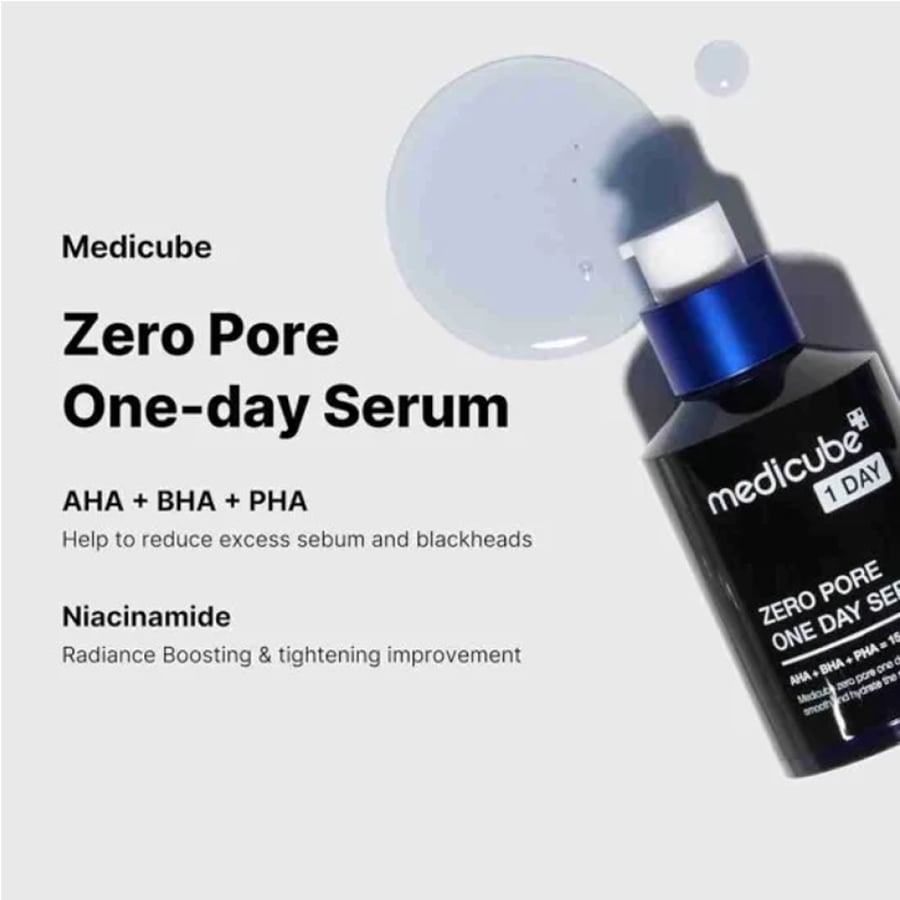 Serum Medicube Zero Pore One-Day – 30ml