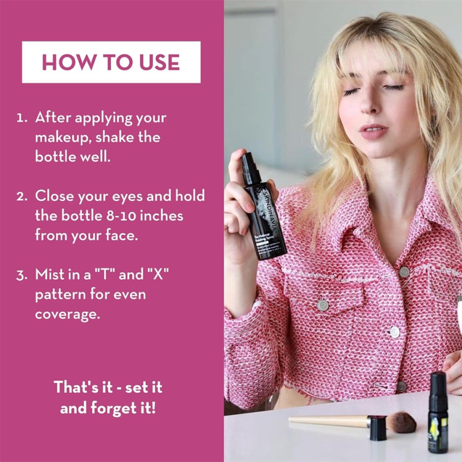 Skindinavia Makeup Fixer Spray for Oily Skin – 118ml
