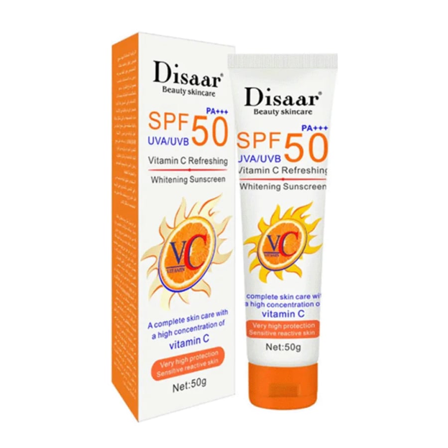 كريم واقي شمس مع فيتامين سي بعامل حماية SPF 50 من ديسار  50 جم