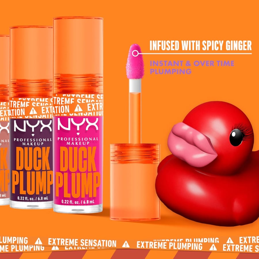 NYX Dark Plump Lip Gloss – Bubbly Gum Bye 12 – 7ml