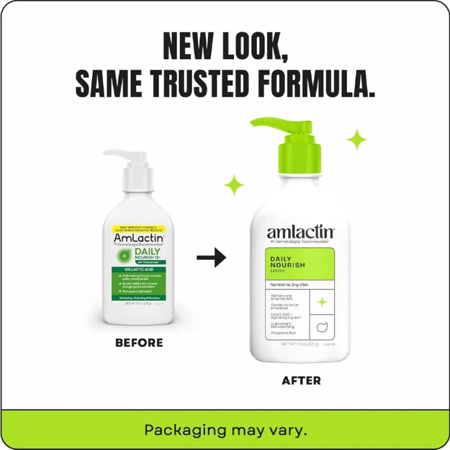 AmLactin Daily Moisturizing Lotion 12% Lactic Acid 225g
