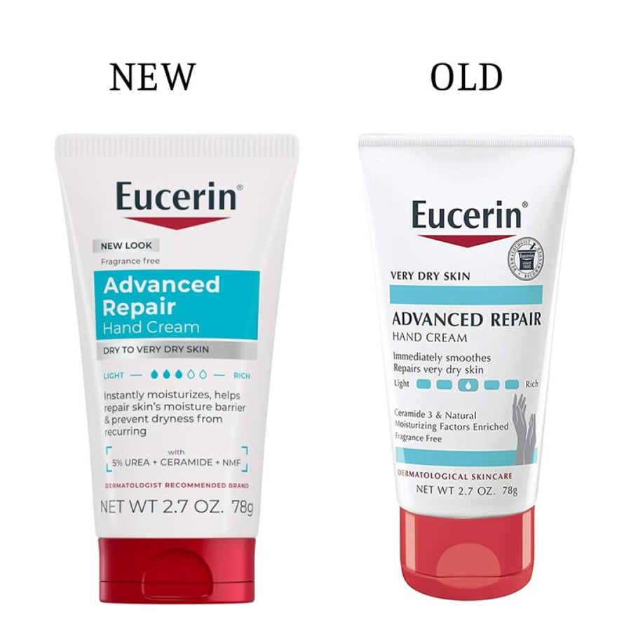 Eucerin Advanced Repair Hand Cream Fragrance Free 78 g