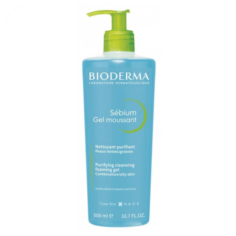 Bioderma Sebium Foaming Wash for Oily Skin 500 ml
