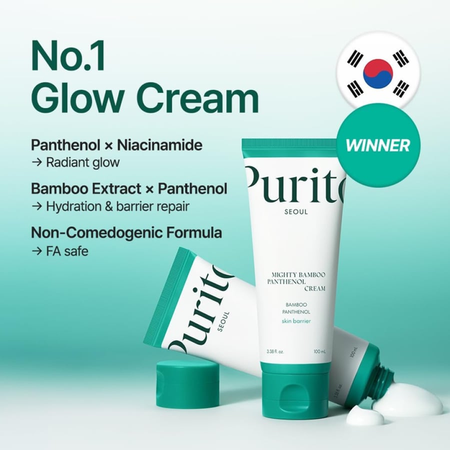 Purito Seoul Mighty Bamboo Panthenol Moisturizing Cream – 100ml