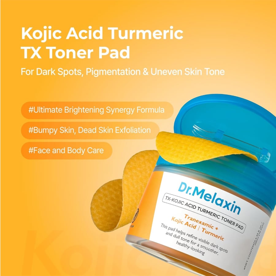 Dr. Melaxin TX Brightening Toner Pads - 70 Pads 90ml