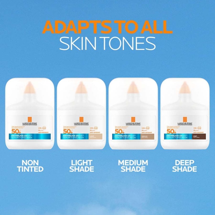 سيروم واقي شمس انثيليوس UVair حماية SPF50+ من لاروش بوزيه - 50 مل