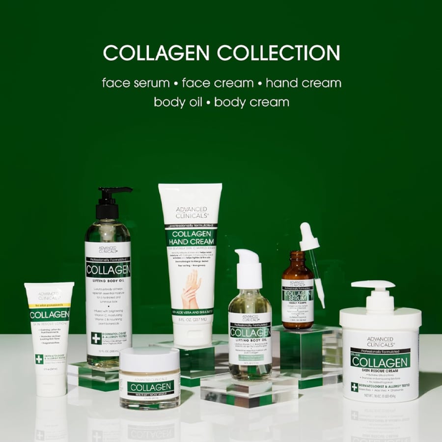 Advanced Clinicals Collagen Skin Protection Lotion – 454g
