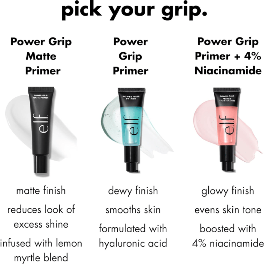 e.l.f. Power Grip Moisturizing Face Primer + 4% Niacinamide - 24 ml