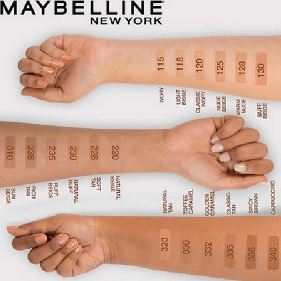 Maybelline Fit Me Dewy + Smooth Foundation SPF 18 – 30 ml