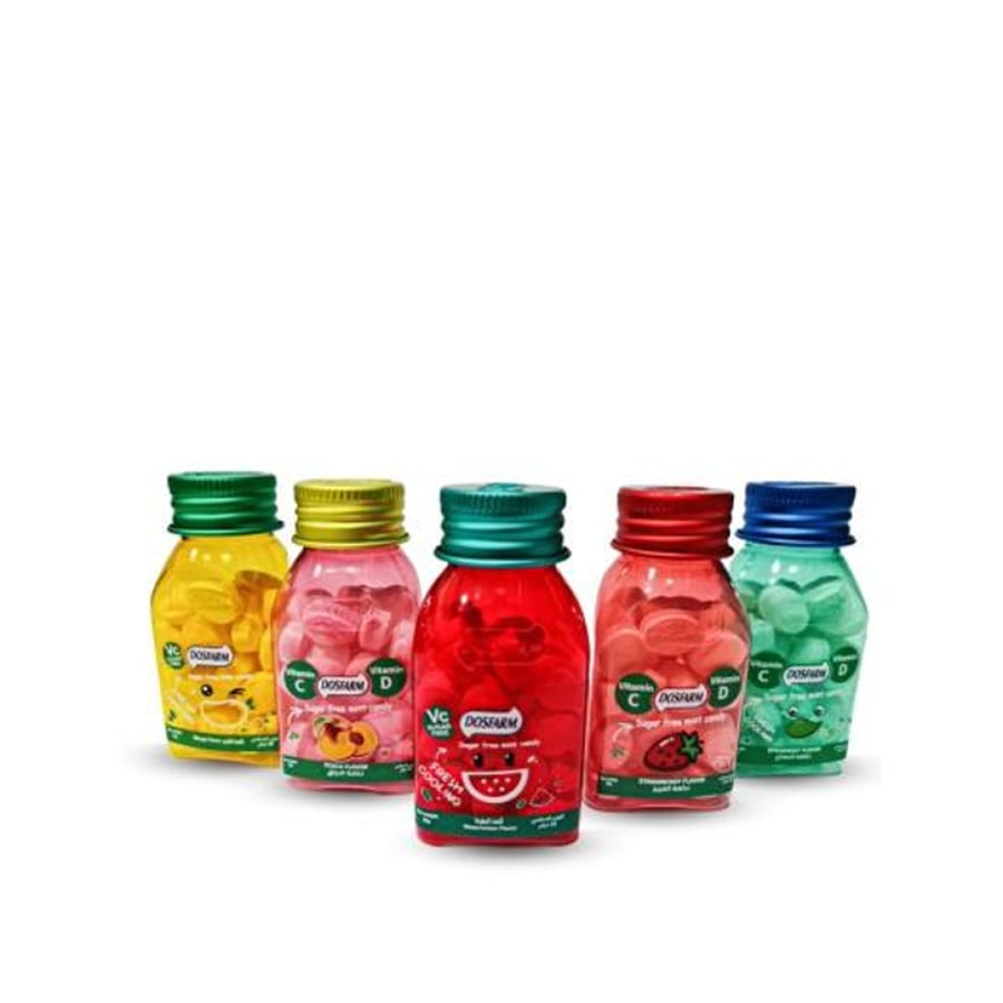 Dosfarm Sugar-Free Mango Vitamin C Candy – 22 g