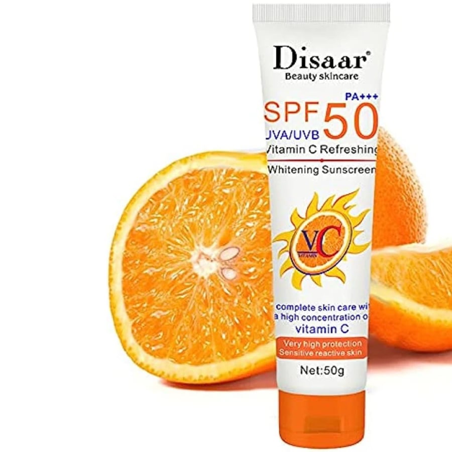 كريم واقي شمس مع فيتامين سي بعامل حماية SPF 50 من ديسار  50 جم