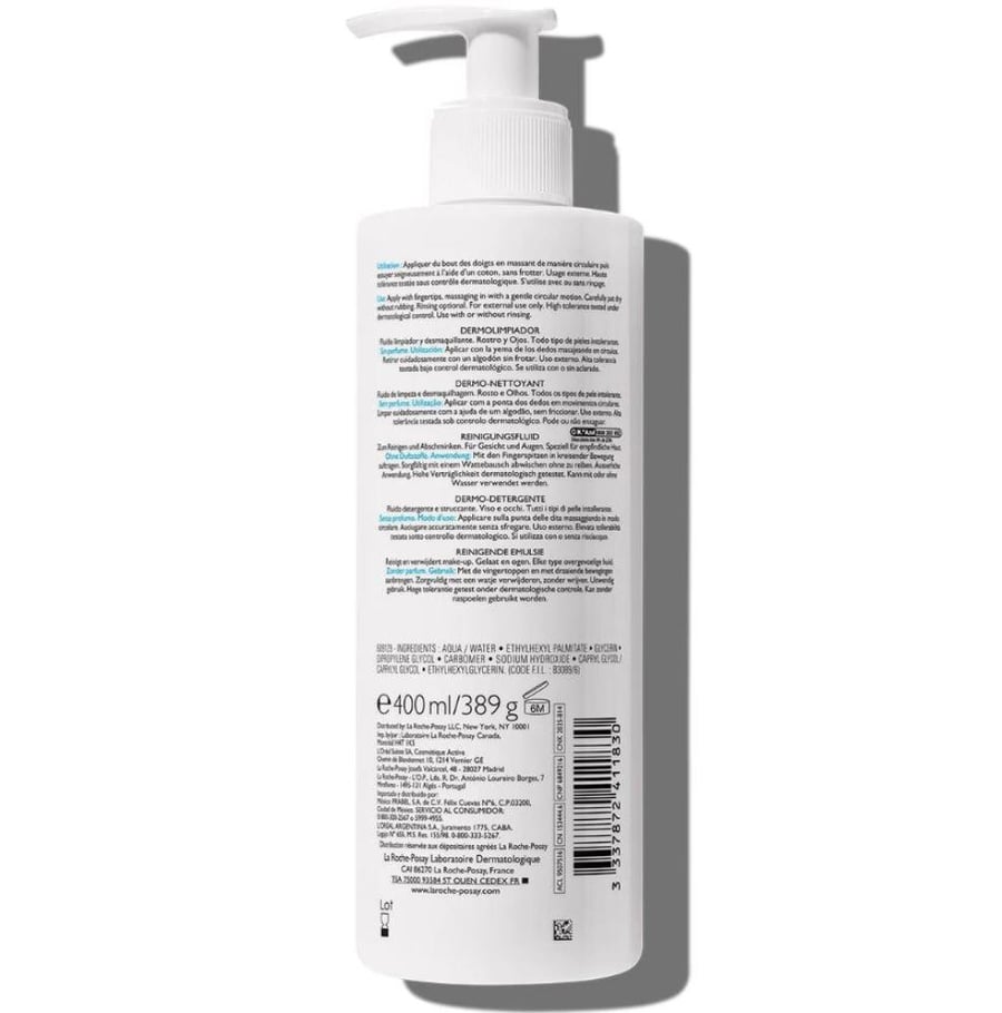 La Roche-Posay Toleriane Make-up Remover for Sensitive Skin - 400 ml