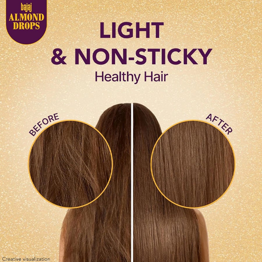 Bajaj Almond Hair Drops Non-Greasy – 200 ml