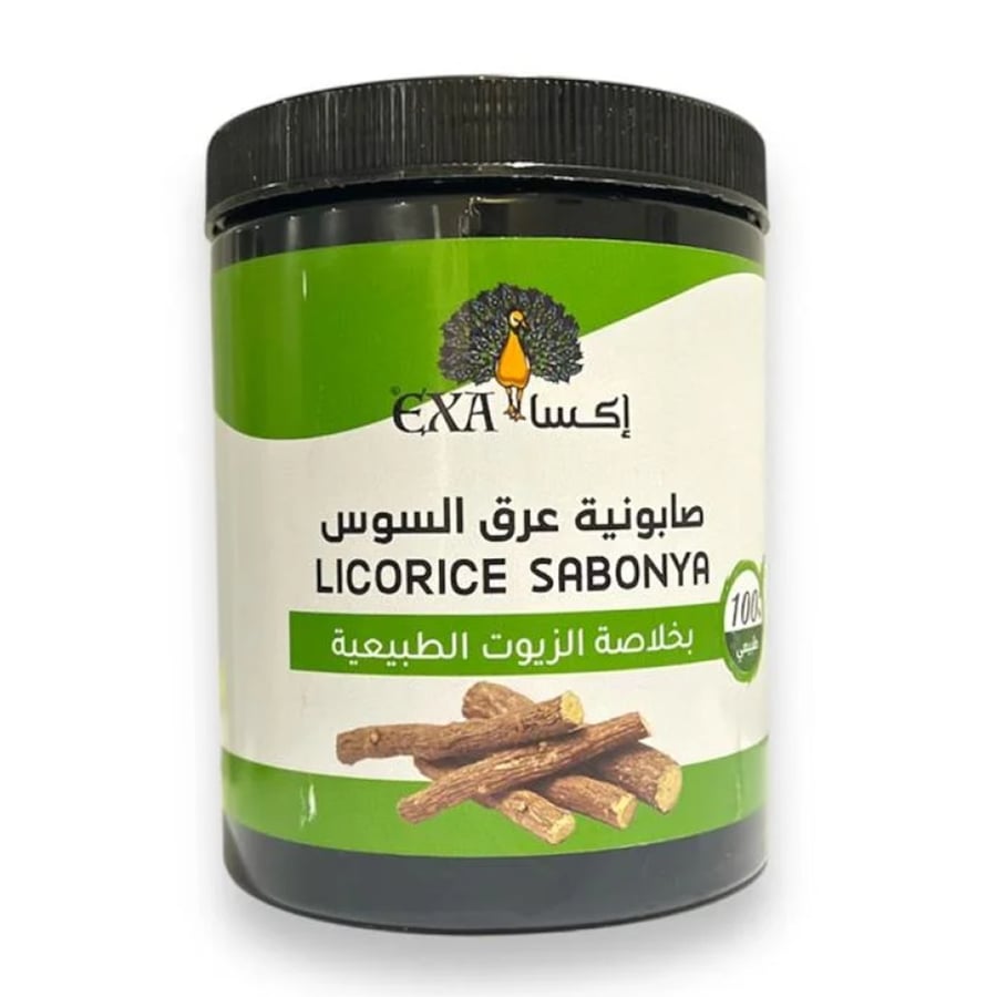 صابونية عرق السوس بخلاصة الزيوت الطبيعية من اكسا 700 جم