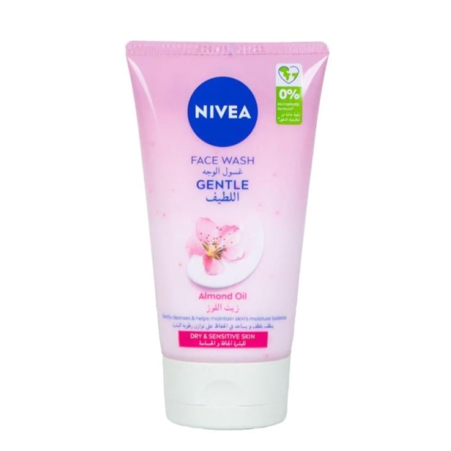 Nivea Gentle Face Wash for Dry & Sensitive Skin – 150 ml