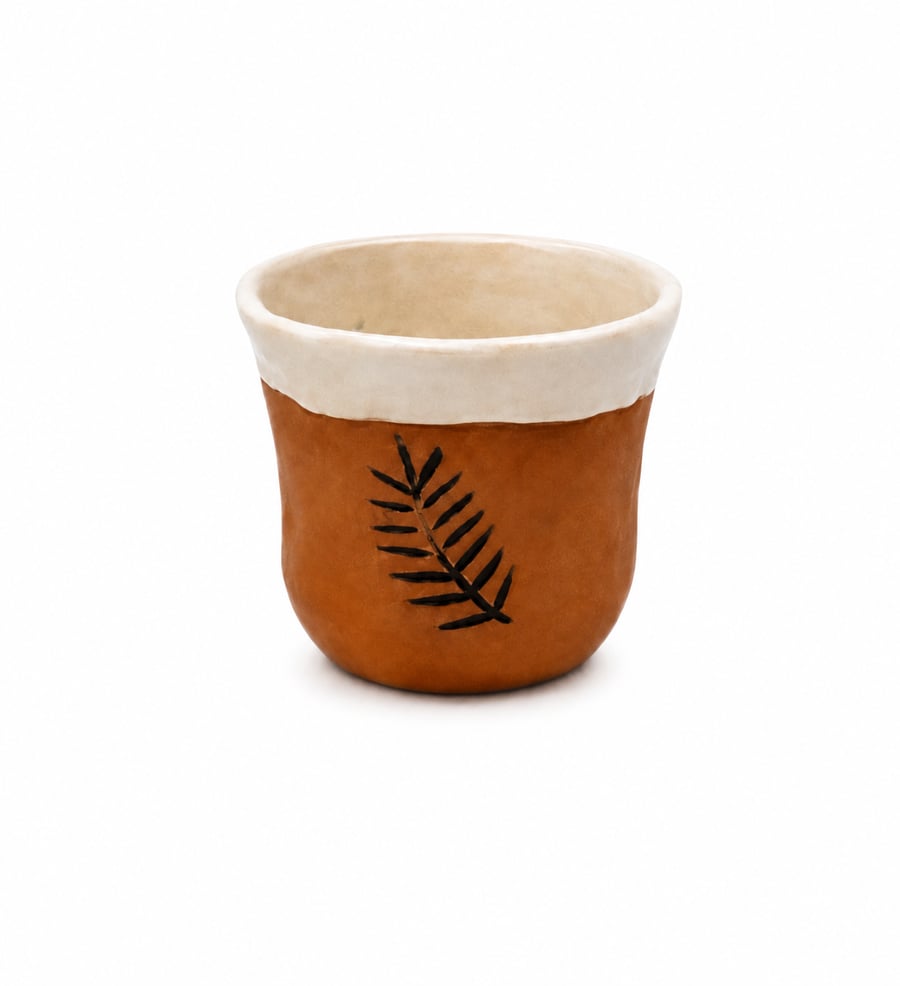 Palm branch cup