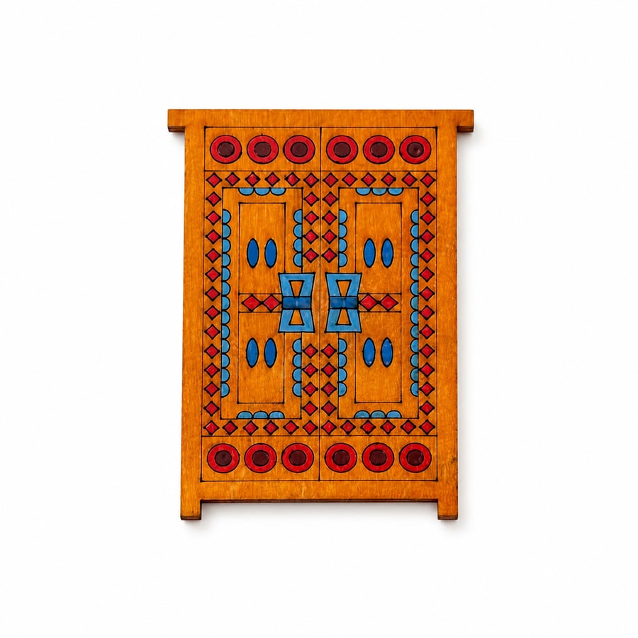 Traditional door magnet