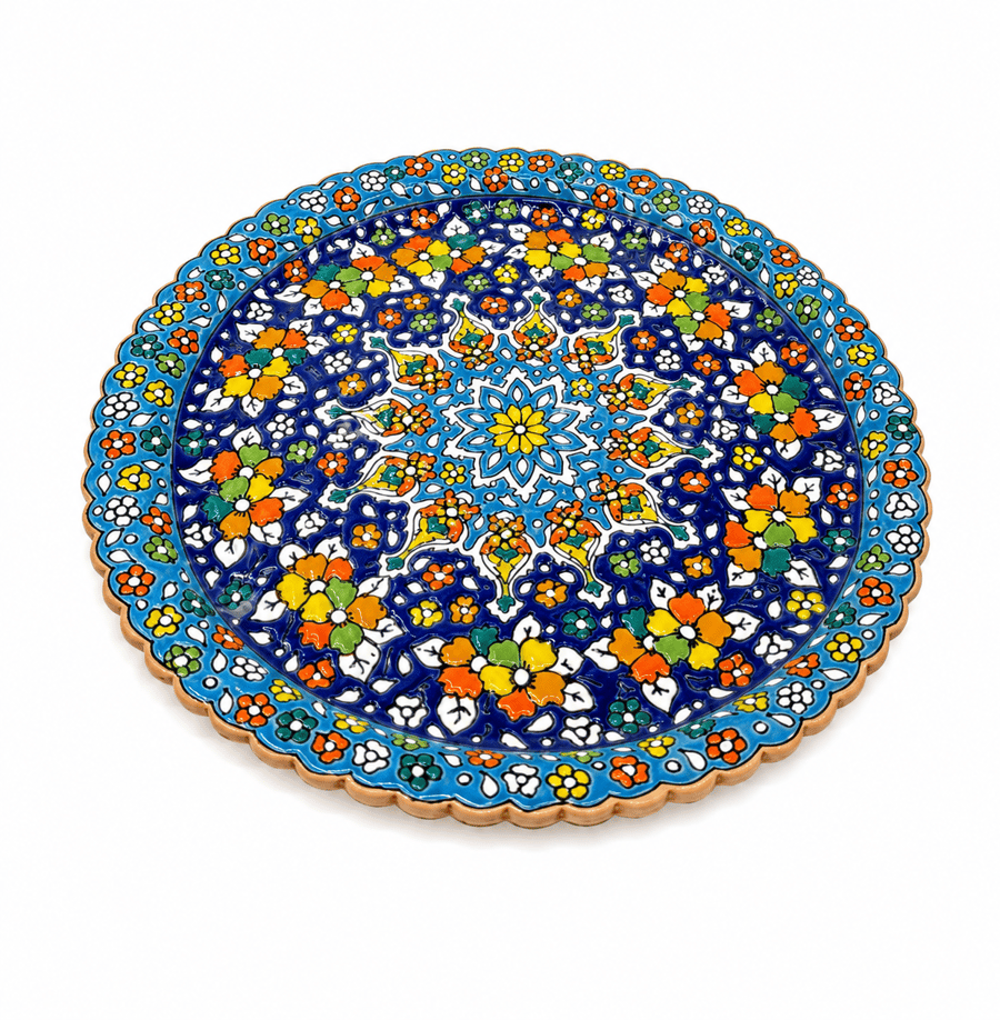 طقم شاي الزهور