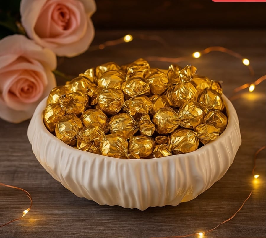 صينية الامواج اللؤلؤية الفاخرة